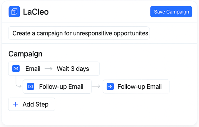Natural Language Campaign Builder